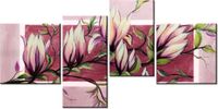 140CM 70 OBRAZ SŁODYCZ MAGNOLII PUDROWYM RÓŻU ŚCIENNY