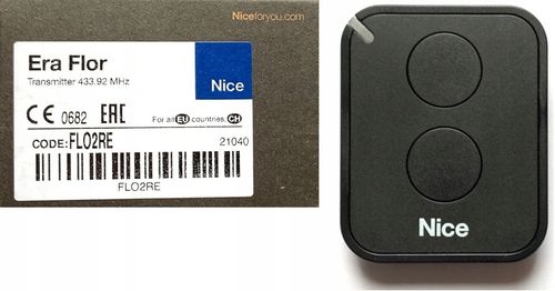 Pilot Nice FLO2RE 433,92 MHz FLOR ERA FLO2RS FLO2R-E FLO2R-S na Arena.pl