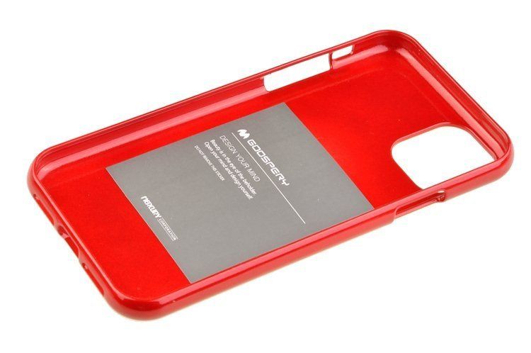 Etui Mercury Goospery Jelly Case do iPhone 11 Pro czerwony zdjęcie 3