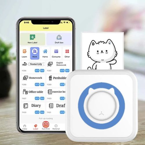 Mini drukarka termiczna przenośna dla dziecka C15 Bluetooth Drukuś na Arena.pl