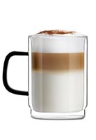 Komplet 2 szklank z podwójną ścianką Carbon 350 ml 8562