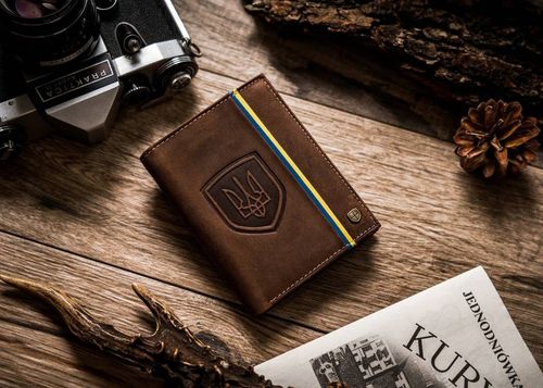 skórzany portfel męski w orientacji pionowej z systemem rfid - peterson na Arena.pl