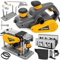 STRUG ELEKTRYCZNY DO DREWNA HEBLARKA 2000W HEBEL STOLARSKI STRUGARKA NOŻE