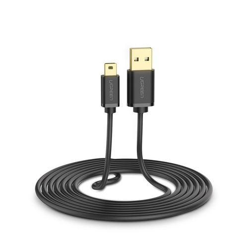 kabel przewód usb - mini usb 480 mbps 1.5m czarny na Arena.pl