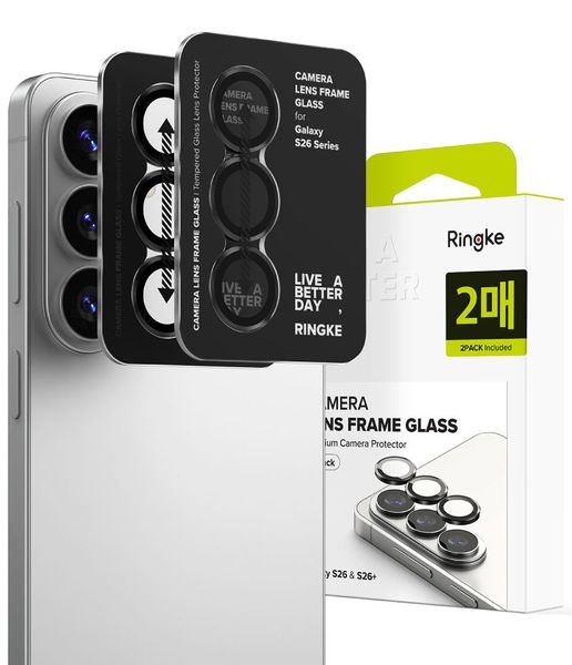 osłona aparatu ringke camera frame protector 2-pack galaxy s26 / s26+ zdjęcie 1
