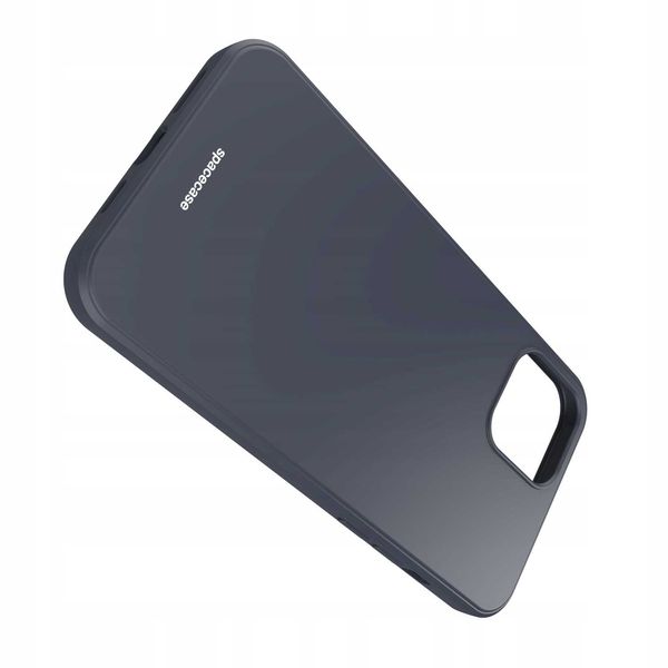 Spacecase Silicone Case Iphone 12 Pro Max Black zdjęcie 8