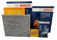 2X BOSCH ZESTAW FILTRÓW FORD MONDEO IV MK4 07-14 2.0 TDCI 115KM 140KM 163KM