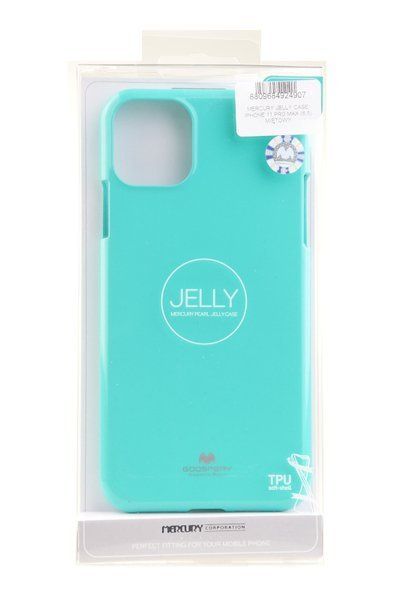 Etui Mercury Goospery Jelly Case do iPhone 11 Pro Max miętowy zdjęcie 4