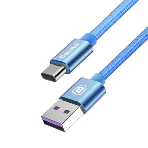 Kabel USB Type-C Baseus Speed 5A QC Super Charge niebieski na Arena.pl