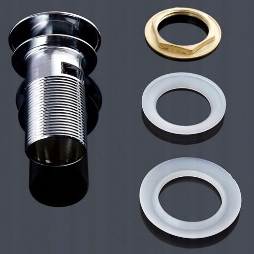 KOREK KLIK KLAK DO UMYWALKI MOSIĘŻNY UMYWALKOWY Z PRZELEWEM CHROM 1 1/4" na Arena.pl