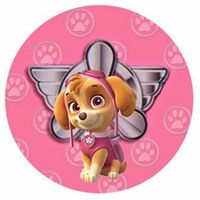 Opłatek na tort PAW Psi Patrol Pies Pieski Marshall Rubble Rocky Skye Zuma