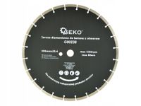 TARCZA DIAMENTOWA DO BETONU GRANITU 350MM 25.4MM SEGMENT CIĘCIE TWARDE GEKO