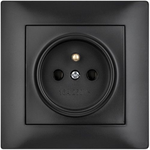 GNIAZDO POJEDYNCZE VCX PODTYNKOWE Z UZIEMIENIEM PRĄDOWE 1X na Arena.pl