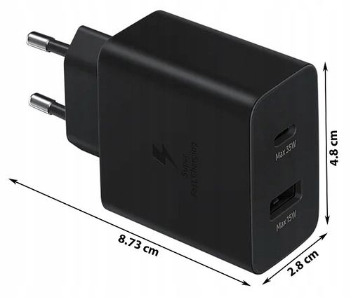 SZYBKA ŁADOWARKA DUO 2x USB 35W 1x USB-A + 1x USB-C DLA SAMSUNG GALAXY DUO na Arena.pl