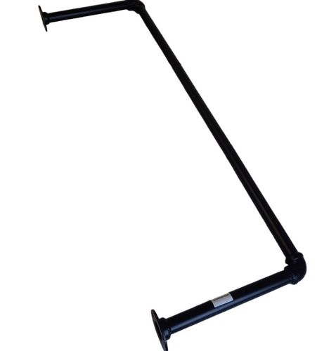 Wieszak ścienny drążek na ubrania 90 cm na Arena.pl