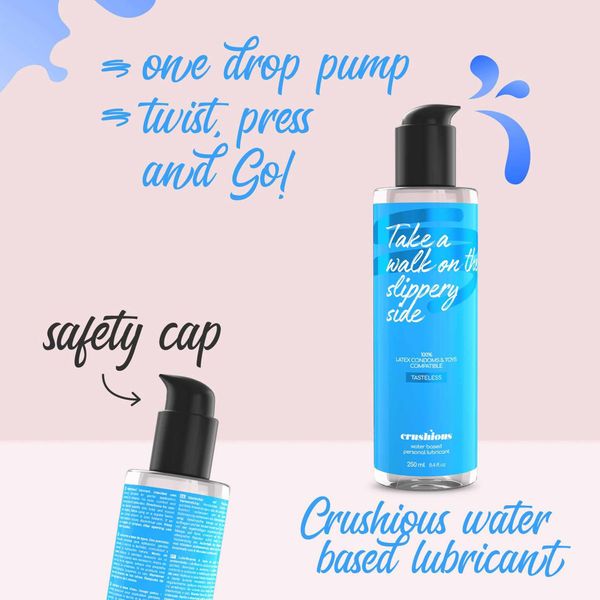 Crushious Waterbased Lubricant 250 Ml zdjęcie 7