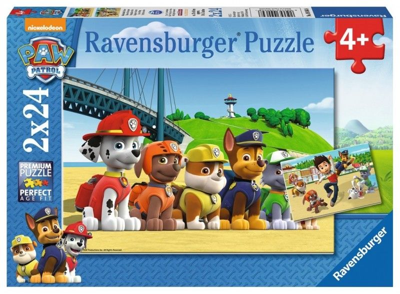 Puzzle 2x24 elementy - Psi Patrol, Bohaterowie zdjęcie 1