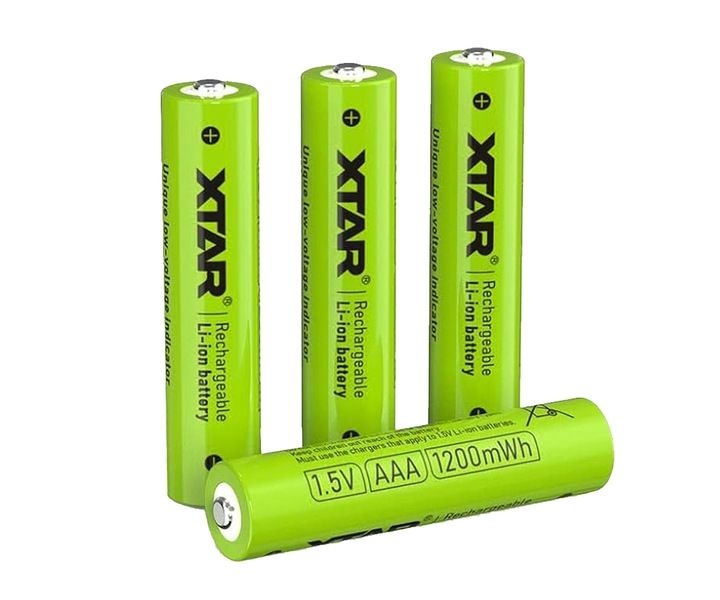 XTAR 10440-1.5V 1200mWh Li-ION AAA BOX4 zdjęcie 1