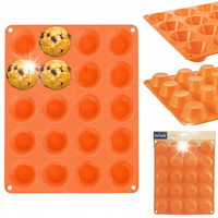 Forma do pieczenia 20 mini muffinek babeczek silikonowa ORION 151764
