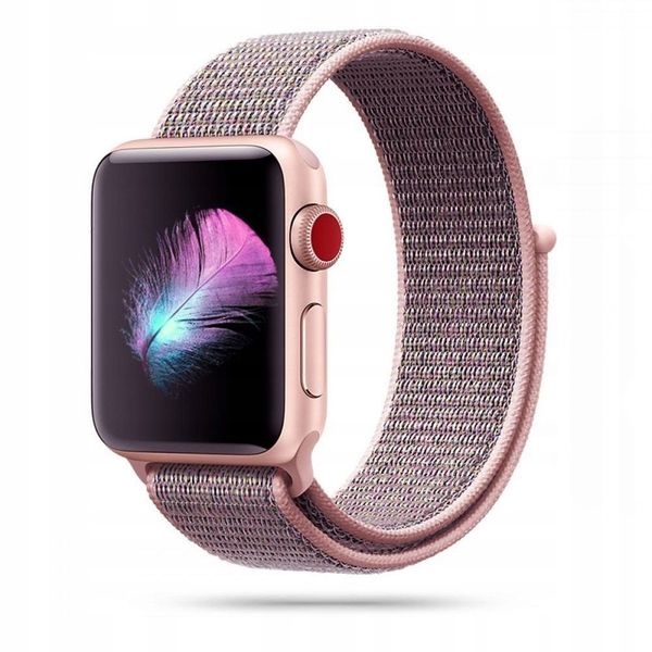 Pasek niktrade do Apple 38mm różowy zdjęcie 1