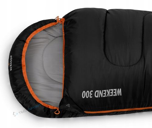 MARKOWY ŚPIWÓR MUMIA BERGSON WEEKEND 300 do -4st!! na Arena.pl