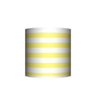 Abażur EKO - Żółte pasy