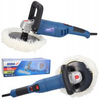 Polerka Samochodowa DEDRA Rotacyjna 1200W Maszyna Polerska Regulacja 180 mm