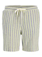 Jack&Jones męskie szorty w paski JPSTJAIDEN COBA STRIPE JOG SHORTS REG SN 12274413 TEA/STRIPES L