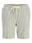 Jack&Jones męskie szorty w paski JPSTJAIDEN COBA STRIPE JOG SHORTS REG SN 12274413 TEA/STRIPES L