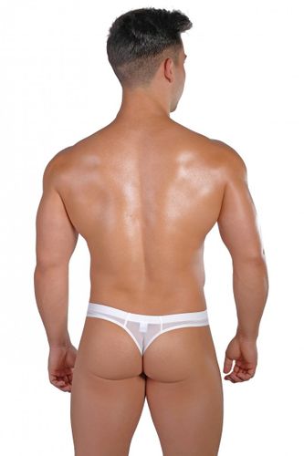 Stringi męskie Pinky Senson White Silk [MINI] S na Arena.pl