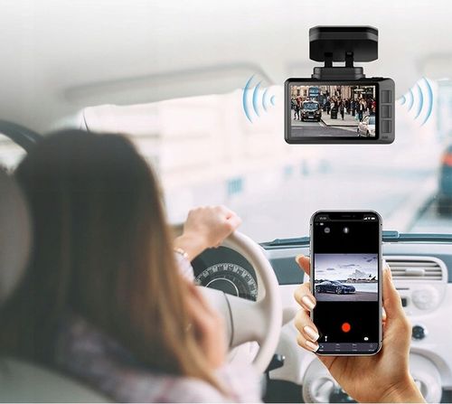 T8DUAL Wideorejestrator 4K SONY IMX335 Wifi GPS 64 na Arena.pl