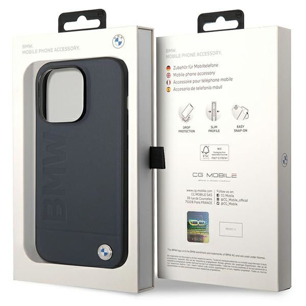 Etui BMW do iPhone 14 Pro Max 6,7"", Granatowy MagSafe zdjęcie 8