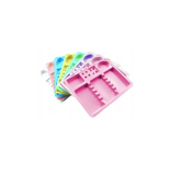 Tacki jednorazowe Stomatologiczne Kolorowe 100 sztuk