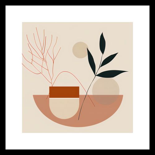 Plakat 30x30cm Botaniczna Przymiarka na Arena.pl