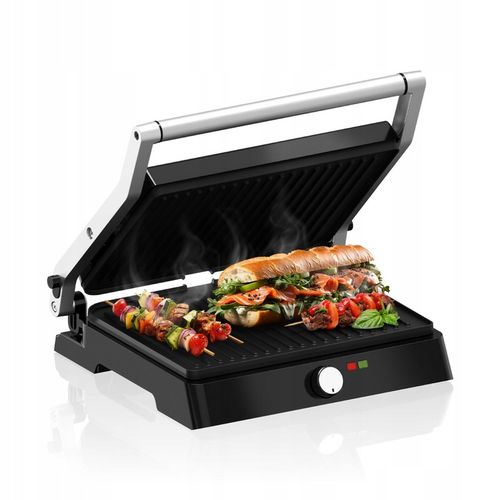 Grill elektryczny VERTENZ opiekacz do kanapek toster stal nierdzewna na Arena.pl