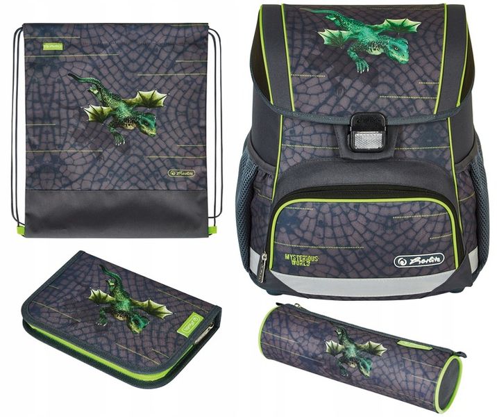 TORNISTER SZKOLNY HERLITZ LOOP PLUS DRAGON QUEST zdjęcie 1