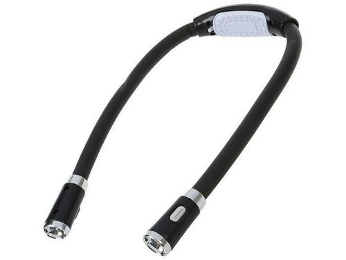 Lampka led na szyję do czytania książek nocna latarka 3 tryby świecenia na Arena.pl