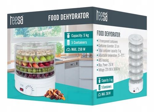 Suszarka do GRZYBÓW OWOCÓW spożywcza 5 poziomów na Arena.pl