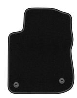 Dywanik kierowcy welurowy czarny do: Peugeot 208 I 2012-2019 hatchback