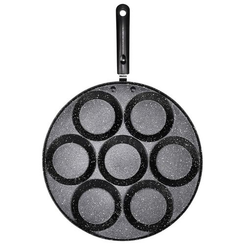 Patelnia do jajek granitowa 7 otworów BASIC LINE 30 cm na Arena.pl