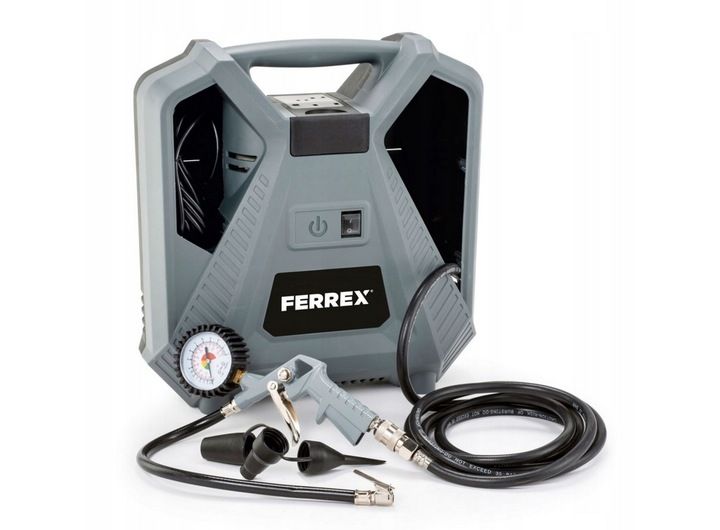 Kompresor bezolejowy Ferrex CQB180D-2 0 l 8 bar zdjęcie 1