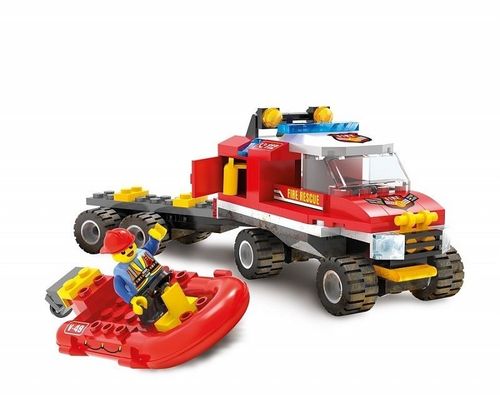 Klocki MYFIREBRIGADE Straż wodna 120 elementów na Arena.pl