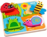 Sensoryczne Puzzle dotykowe ze Zwierzątkami ciekawe faktury