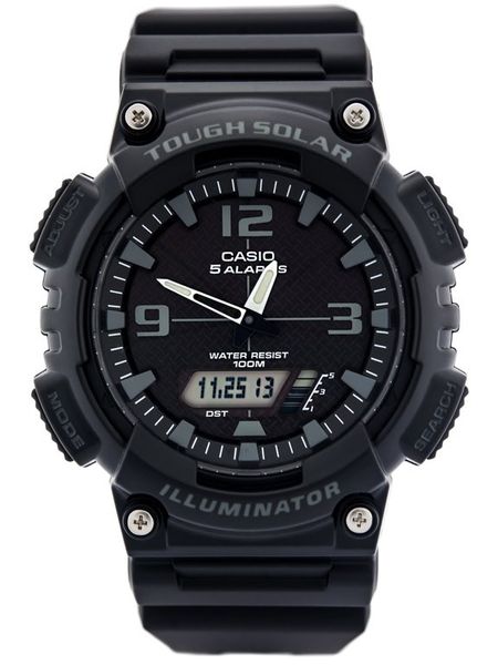 ZEGAREK MĘSKI CASIO AQ-S810W-1A2V (zd044b) - SOLAR POWERED + BOX zdjęcie 1