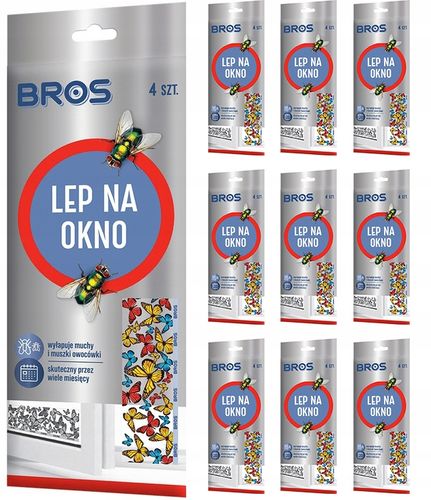 BROS - lep na okno 4-pak - 10 op. na Arena.pl