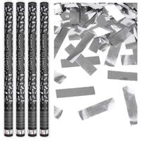 TUBA STRZELAJĄCA PASKI SREBRNY urodziny XXL 4szt