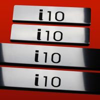 Listwa progowa HYUNDAI I10 MK1 Stal nierdzewna 304 połysk 4szt