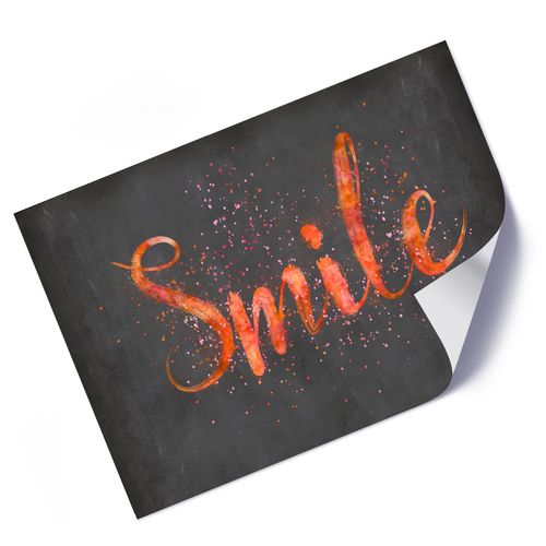Plakat, Uśmiechnij się 70x50 na Arena.pl