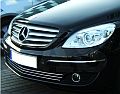 Mercedes B class W245 -Chromowane Listwy Grill Chrom Atrapy Zderzaka Tuning zdjęcie 1