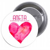 Przypinki buttony WSPANIAŁY upominek na walentynki